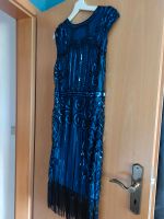 Charleston Kleid blau schwarz gr S Sachsen-Anhalt - Wolmirstedt Vorschau