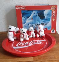 Coca-Cola Set Tablett Puzzle 1000 Teile Kuscheltiere Polarbären Berlin - Köpenick Vorschau