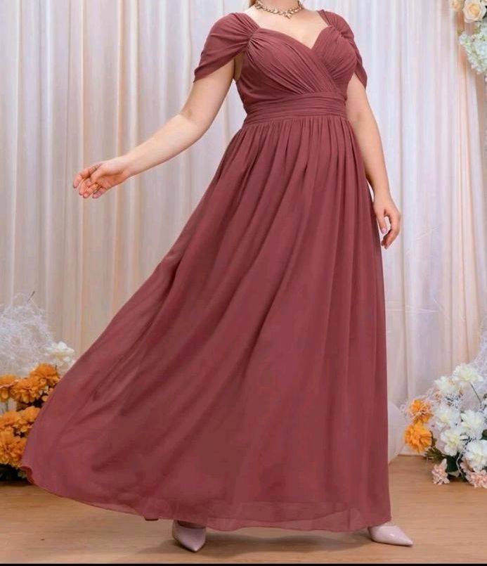 Brautjungfernkleid Mit Chiffon Sweetheart Ausschnitt, Maxi in Wuppertal