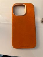 Handy Hülle Alcantara iPhone 15 Pro orange Brandenburg - Potsdam Vorschau