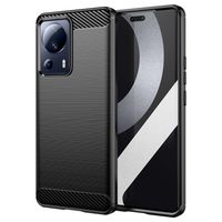 Schutzhülle für Xiaomi 13 Lite 5G Silikon Case Carbon Look schwar Bayern - Burgheim Vorschau