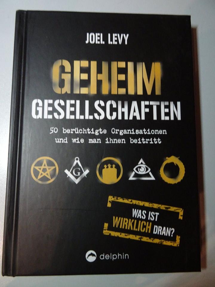 Verschwörungs Theorien , Geheim  Gesellschaften, Joel Levy in Stuttgart