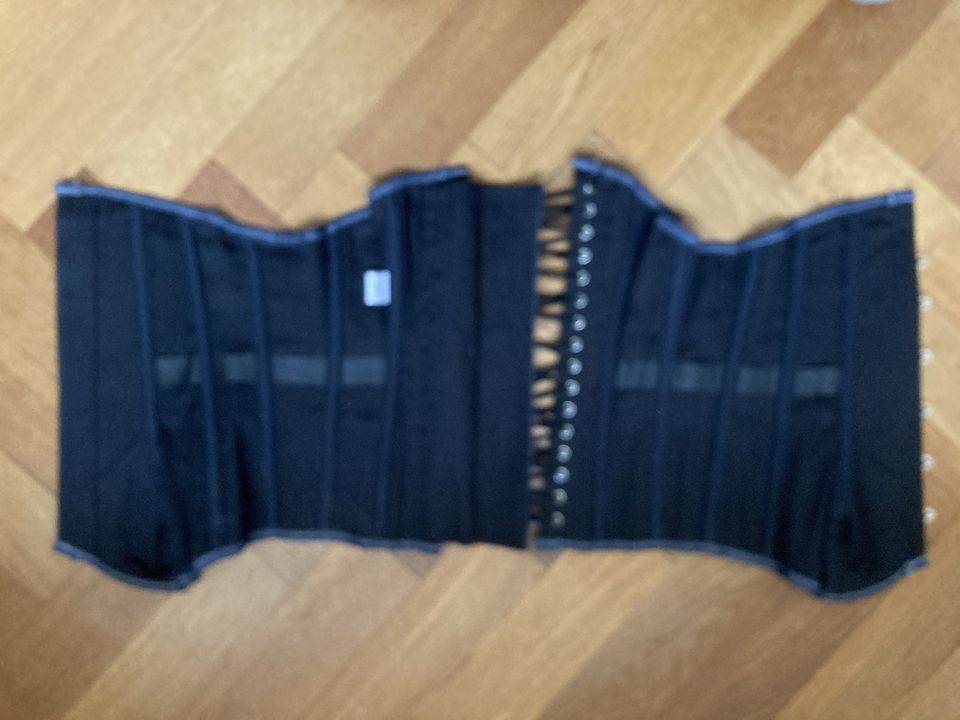 Hochwertiges Jeans Korsett / Corsage, Schnürweite 71cm, neuwertig in Wiesbaden