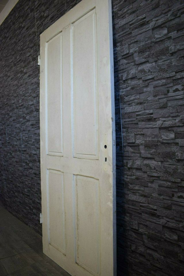 Alte Antike Tür Haustür Eingangstür Zimmertür 206 x 92 in Senftenberg