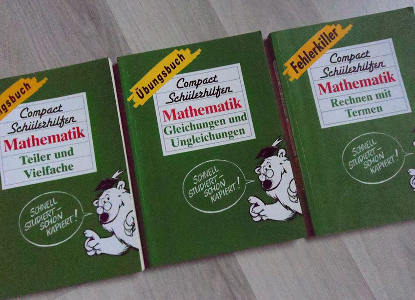 Schülerhilfe Mathematik - verschiedene Themen Übungsbuch lernen in Sankt Julian