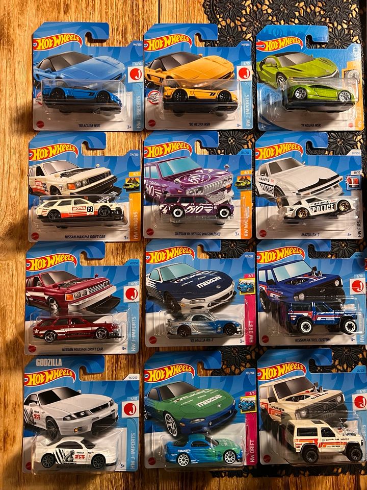 ❤️ Hot Wheels Matchbox Mazda Acura Datsun Nissan Skyline Godzilla in Düsseldorf