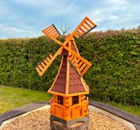 DARLUX XXL Garten-Windmühle Holz kugelgelagert Braun-Rot-Gr 120cm Brandenburg - Cottbus Vorschau