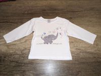 Langarmshirt Gr. 62 Dopodopo Takko weiß Elefant Niedersachsen - Dornum Vorschau