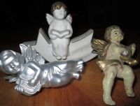 3 hübsche verschiedene Engelfiguren - Weihnachten Deko Berlin - Mitte Vorschau