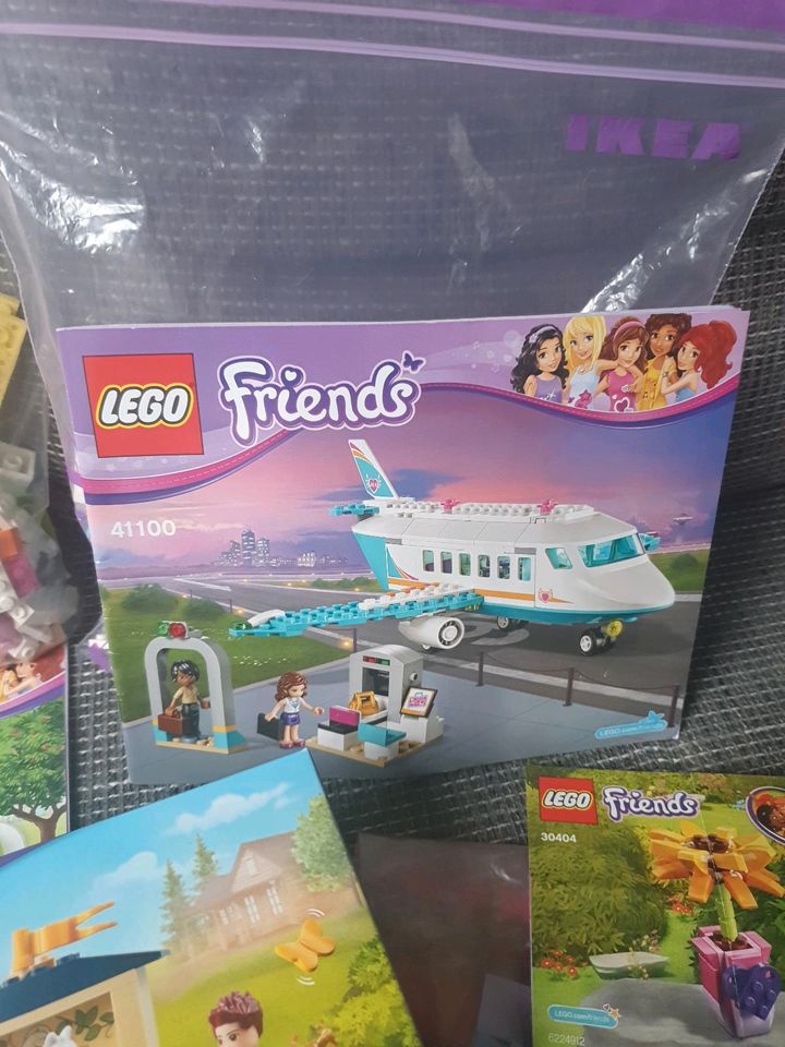 Lego Friends riesiges Set Flugzeug,  Saftbar,  Pferd, Blumen in Arnstein