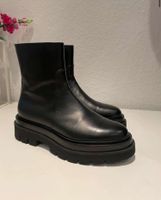 Santoni Kalbsleder Boots 38 schwarz München - Ramersdorf-Perlach Vorschau