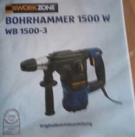 Bohrhammer 1500 W mit Bedienungsanleitung Duisburg - Homberg/Ruhrort/Baerl Vorschau