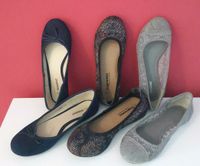 Ballerinas - Damenschuhe - 38 - grau/blau/bunt Sachsen - Eibenstock Vorschau