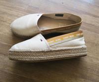 Espandrilles Tommy Hilfiger jeans, m. Plateau, beige, Gr. 41 Nordrhein-Westfalen - Bad Driburg Vorschau