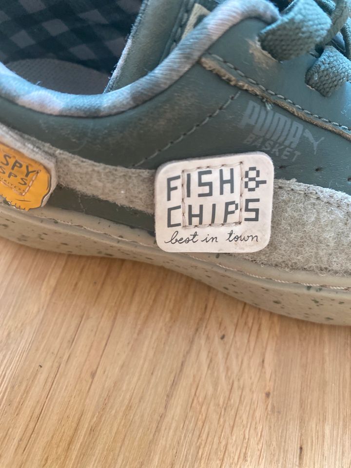 Puma Sneaker Größe 28 Fish and Chips Sonderedition in Düsseldorf