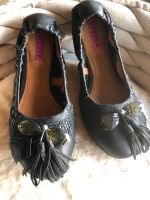 JETTE Ballerinas Schuhe Gr. 40 / 7 schwarz Leder Rheinland-Pfalz - Birkenfeld Vorschau