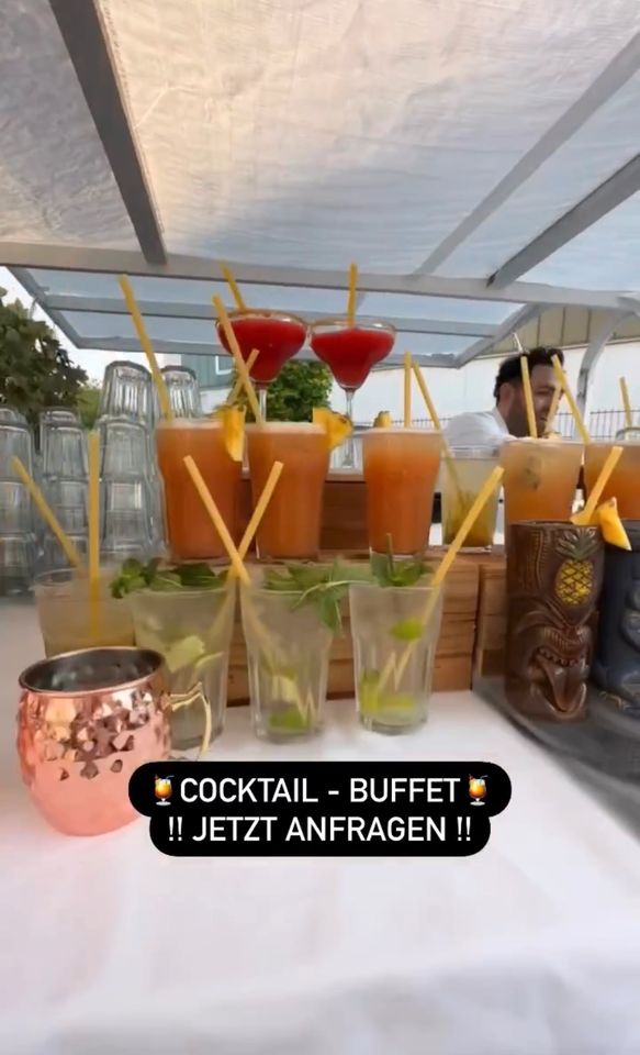 Cocktail Buffet / Buffet mal anders ! / Cocktailbar / Hochzeit in Krefeld