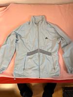 Adidas Vintage Wind Breaker hellblaue Damen Trainingsjacke 42 Sachsen-Anhalt - Stendal Vorschau