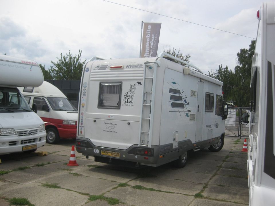 Wohnmobil Fiat  Hymer EribaTüV & Gasprüfung 03.2026Klima in Magdeburg