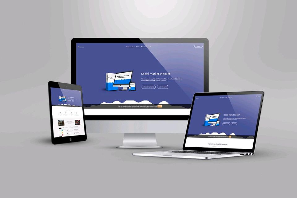 Professionelles Landingpage Webdesign für deine Produkte in Stuttgart