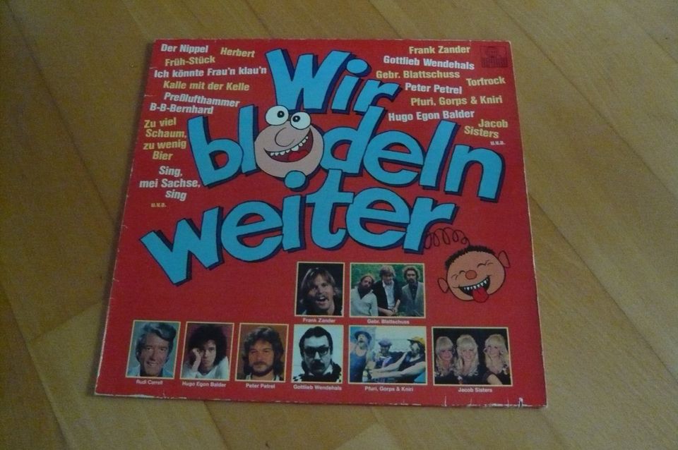 Wir blödeln weiter - Sampler Schallplatte Vinyl in Baienfurt
