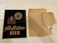 Alsfelder Bier Brauerei Schild 30x40 wie neu Imoglas Hessen - Alsfeld Vorschau