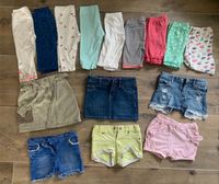 Shorts Pants kurze Hosen Leggings Radler Rock 3/4 7/8 98/104 Sachsen - Wilsdruff Vorschau