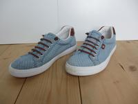 Hellblaue Stoffsneaker Gr. 38 Gepunktet Rockabilly Schuhe Sneaker Bayern - Ruderatshofen Vorschau