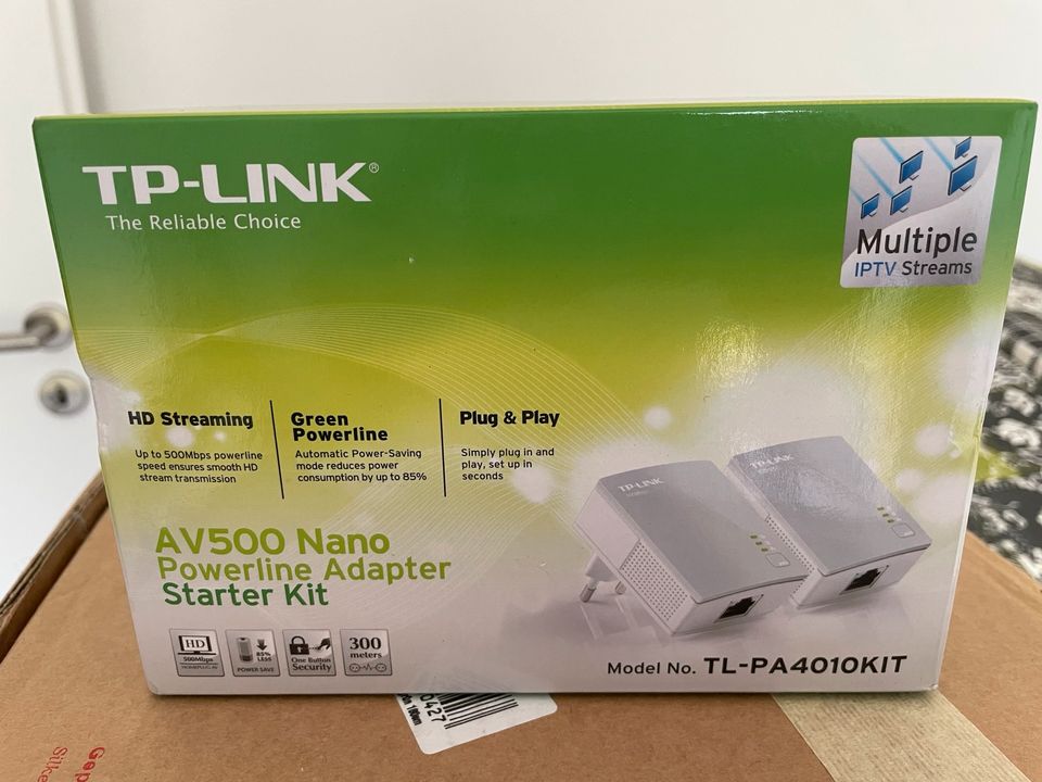 TP-Link AV500 Nano Powerline Adapter in Hespe