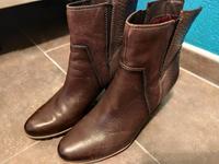 Stiefel Stiefeletten braun Schlange Glattleder Tamaris Brandenburg - Schwarzheide Vorschau