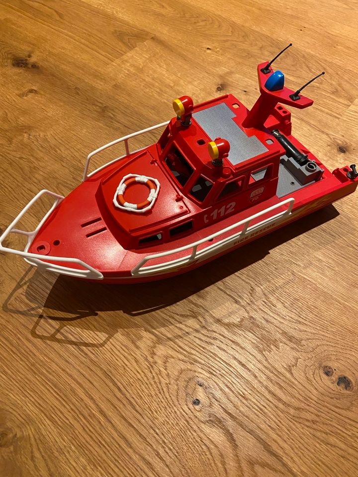 Playmobil Feuerwehrboot in Bremen