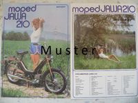 Prospekt JAWA Moped 210 aus den 1970ern Bayern - Neu Ulm Vorschau