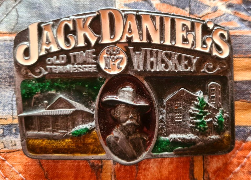 Buckle Gürtelschnalle,  Jack Daniels,  Konvolut in Hamburg