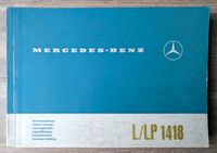 Original Mercedes-Benz LKW Betriebsanleitung  L/LP 1418 Bayern - Regensburg Vorschau