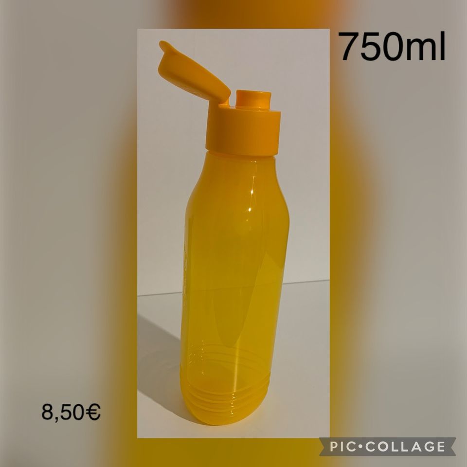 Tupperware Flasche gelb 750ml NEU in Hamburg