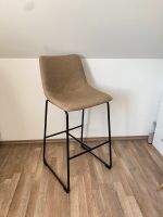 Barhocker Industrial Style beige schwarz taupe Bayern - Irchenrieth Vorschau