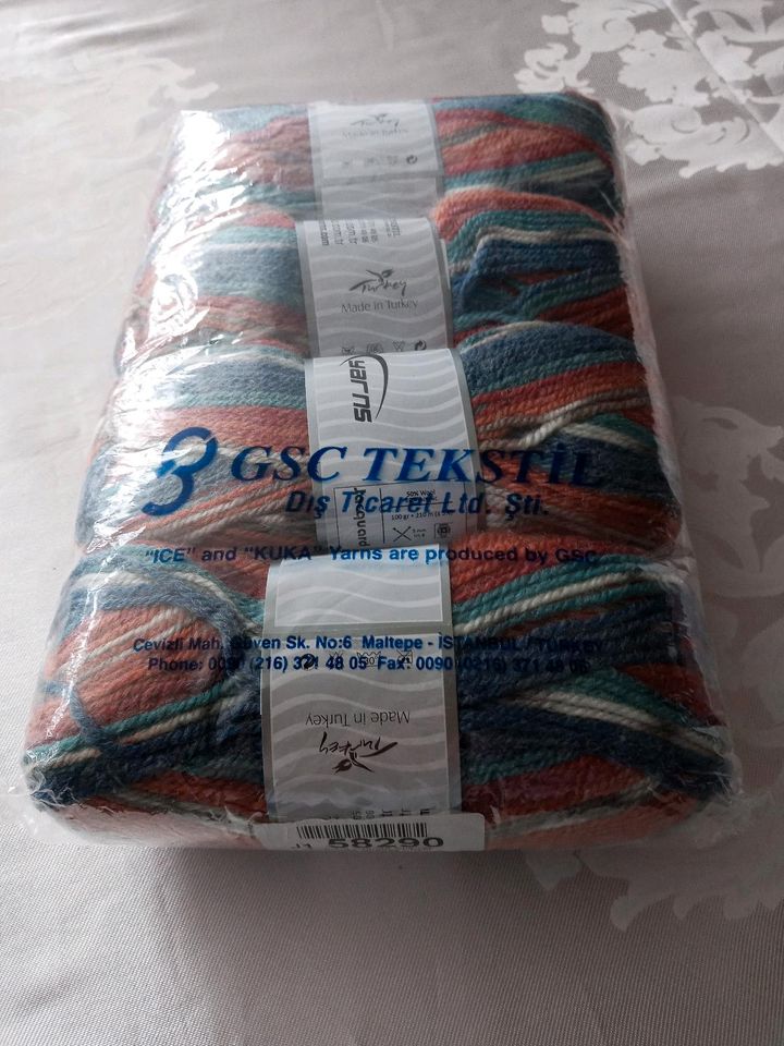 Wolle/Strickgarn/Sockenwolle 400g in Hügelsheim