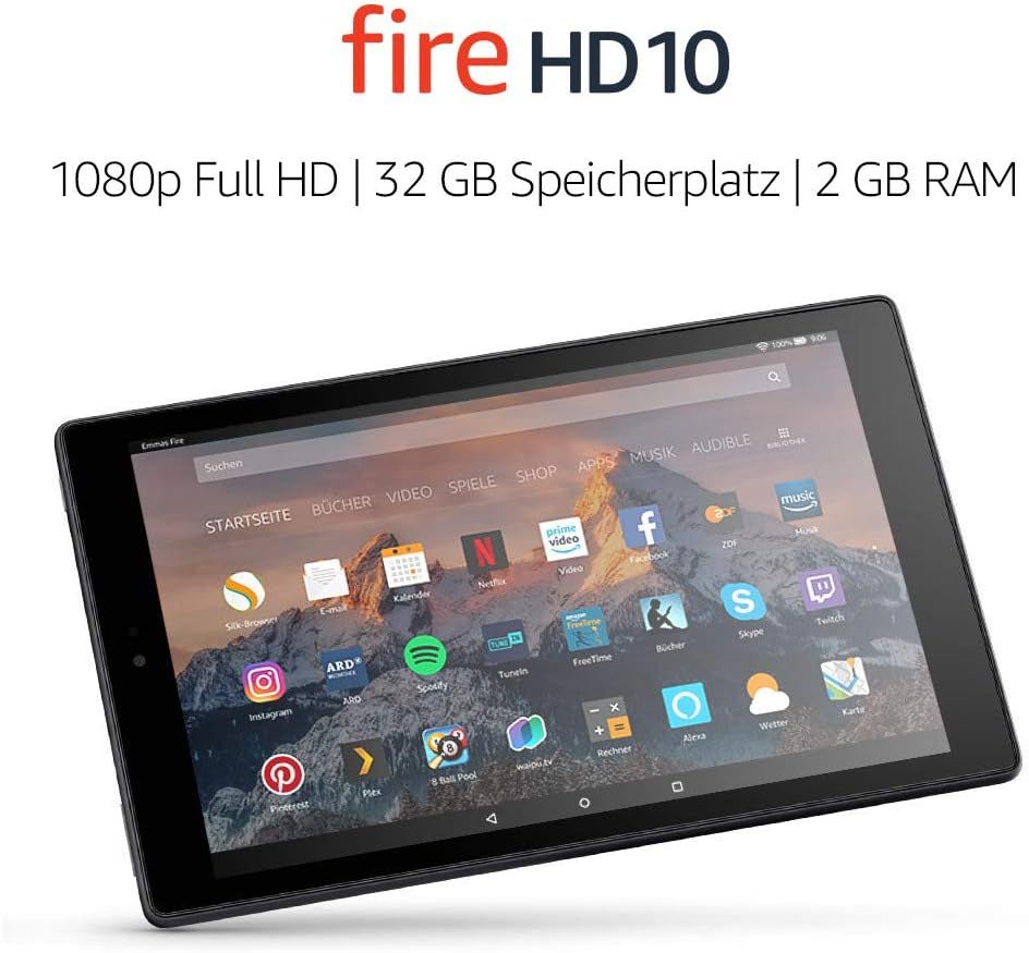 Amazon Fire HD 10-Tablet, 10-Zoll Full HD-Display, TOP Zustand in Northeim