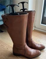 Tamaris Stiefel Gr. 39 Leder braun wenig getragen Bayern - Biessenhofen Vorschau