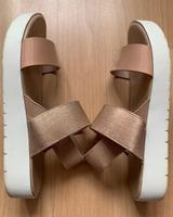 ALDO Plateau SANDALEN Nude Stretch Fersenriemen Schuhe Gr. 40 Leipzig - Gohlis-Süd Vorschau
