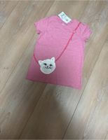 Neu mit Etikett Kinder TShirt Tunika Katze pink Gr 128 Sachsen-Anhalt - Naumburg (Saale) Vorschau