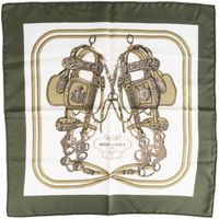 Hermes Green "Brides de Gala" Mini Carre Scarf Silk Seidentuch Sachsen-Anhalt - Halle Vorschau