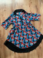 ausgefallenes Kleid mit Muster 4xl Hessen - Niedenstein Vorschau