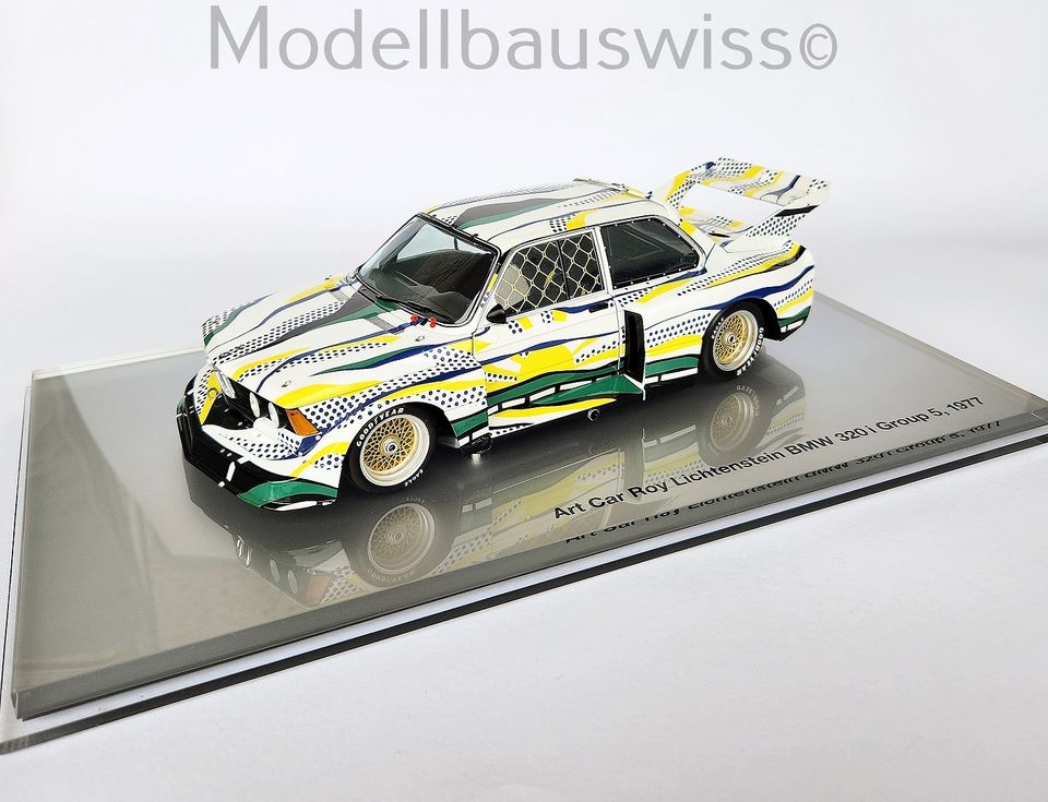 BMW Art Car Roy Lichtenstein - 320i 1977 Gruppe 5 1/18 1zu18 1:18 in Waldshut-Tiengen