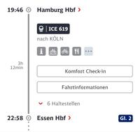 BIETE Bahnticket Hamburg - Essen Nordrhein-Westfalen - Heinsberg Vorschau