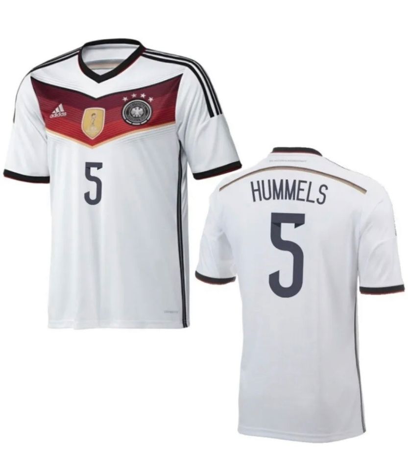 Original DFB Deutschland Trikot WM 2014 Hummels 4.Sterne L NEU in Gera