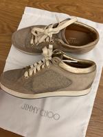 Jimmy Choo Sneaker Miami Glitter Glitzer Beige Gold Damen 37/38 Neuhausen-Nymphenburg - Neuhausen Vorschau