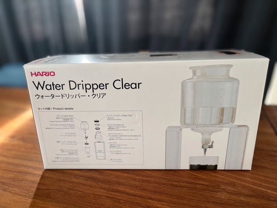 Hario Water Dripper; japanische Kaffeemaschine, wie neu und OVP in Hannover