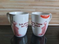 2 Tassen mit lustigem Design Niedersachsen - Sickte Vorschau