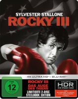 4K UHD ROCKY 3 STEELBOOK LIMITED EDITION SYLVESTER STALLONE NEU Hessen - Friedrichsdorf Vorschau